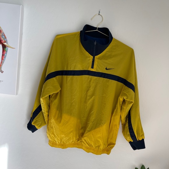 Nike Vintage Reversible Nylon High Neck Jacket XL - Picture 3 of 10